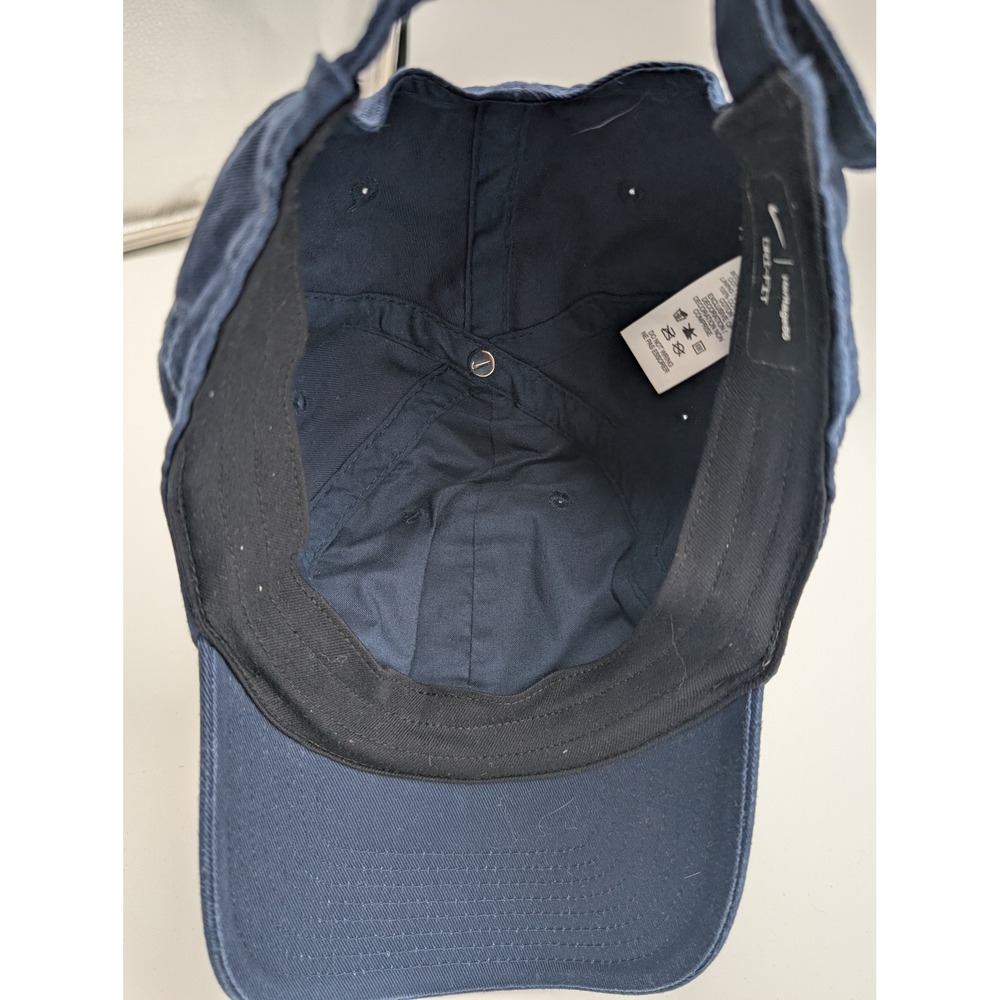 Nike Heritage86 USA Soccer Hat Mens Navy Blue Dri-FIT Campus Cap 86188 - Picture 4 of 7